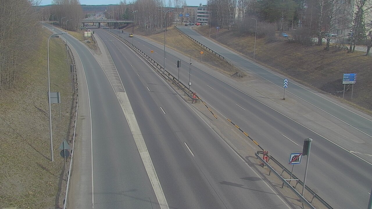 Weather Camera Image Väg 4, Rovaniemi, Revontuli pohjoinen, Rovaniemi, Lappi