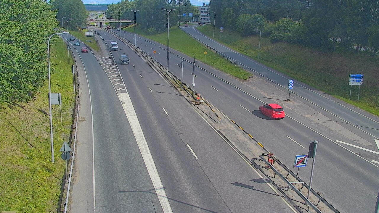 Weather Camera Image Road 4, Rovaniemi, Revontuli pohjoinen, Rovaniemi, Lappi