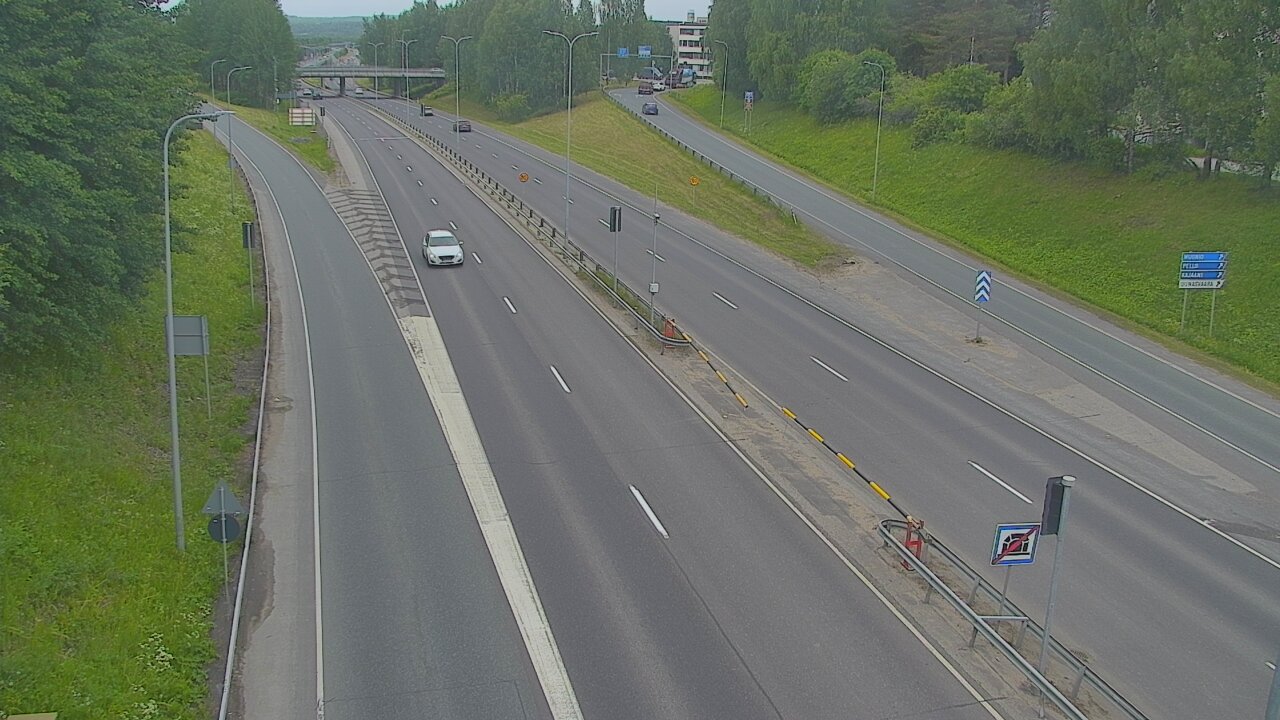 Weather Camera Image Väg 4, Rovaniemi, Revontuli pohjoinen, Rovaniemi, Lappi