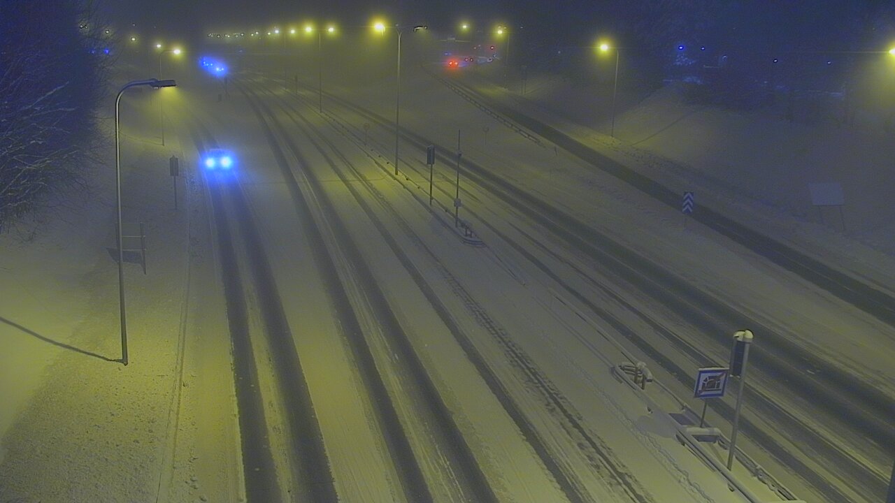 Weather Camera Image Road 4, Rovaniemi, Revontuli pohjoinen, Rovaniemi, Lappi