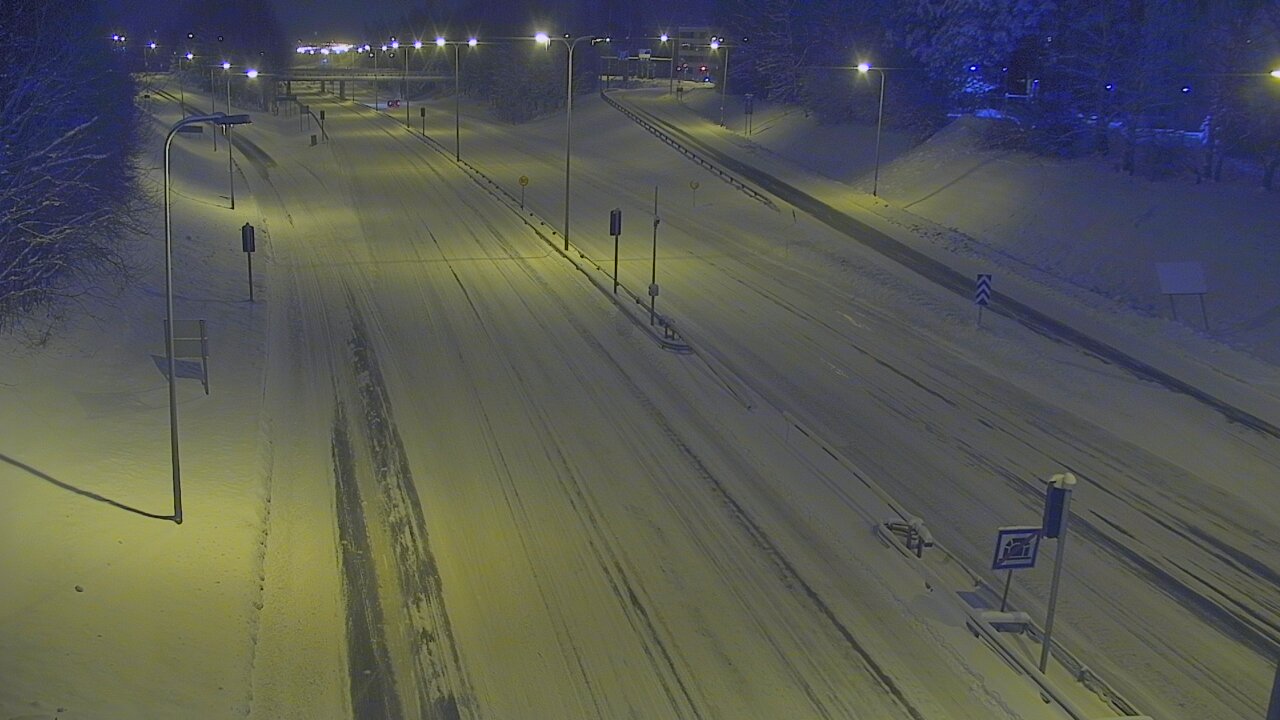 Weather Camera Image Road 4, Rovaniemi, Revontuli pohjoinen, Rovaniemi, Lappi