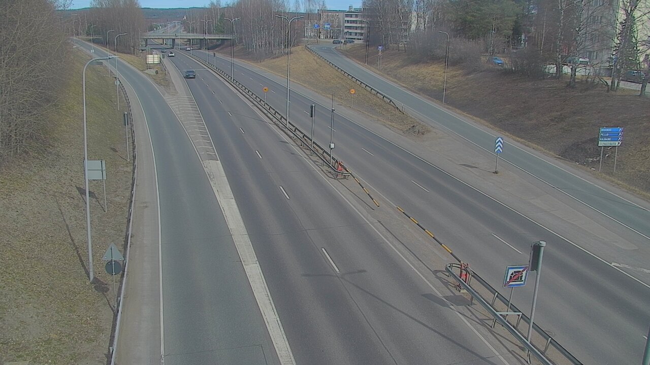 Weather Camera Image Väg 4, Rovaniemi, Revontuli pohjoinen, Rovaniemi, Lappi