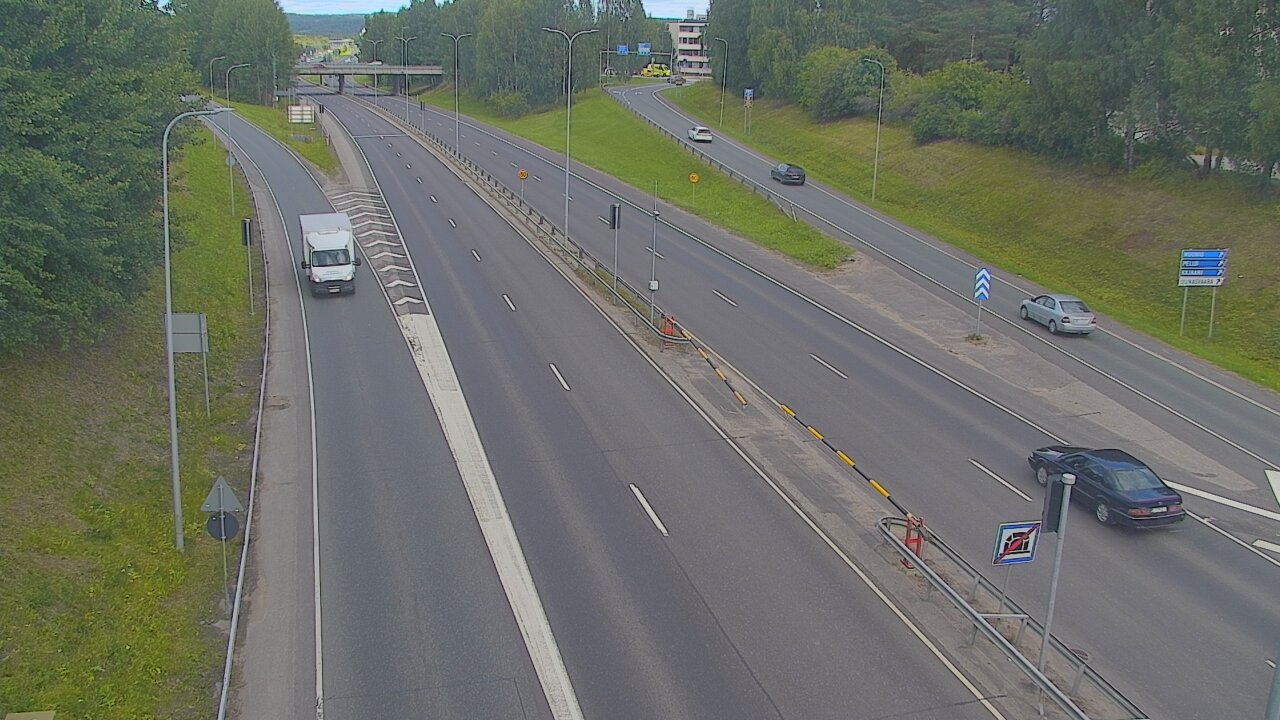 Weather Camera Image Road 4, Rovaniemi, Revontuli pohjoinen, Rovaniemi, Lappi