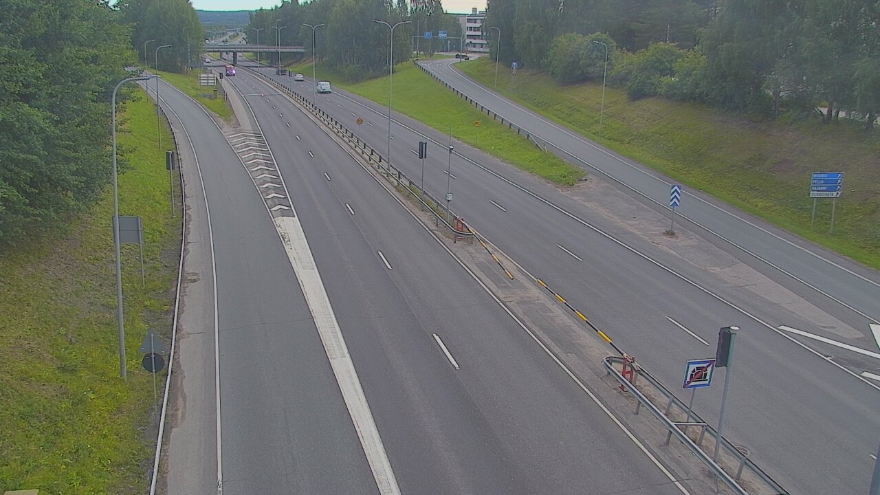 Weather Camera Image Road 4, Rovaniemi, Revontuli pohjoinen, Rovaniemi, Lappi