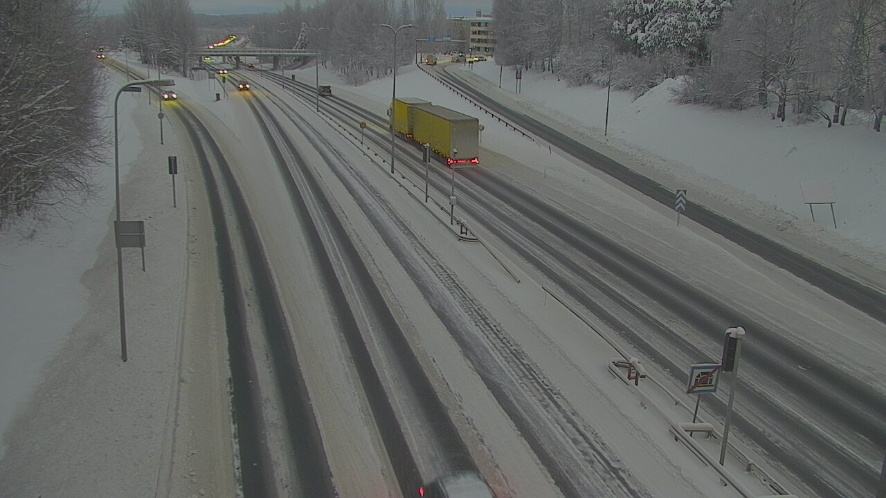 Weather Camera Image Road 4, Rovaniemi, Revontuli pohjoinen, Rovaniemi, Lappi