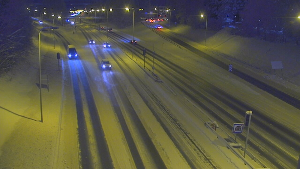 Weather Camera Image Väg 4, Rovaniemi, Revontuli pohjoinen, Rovaniemi, Lappi