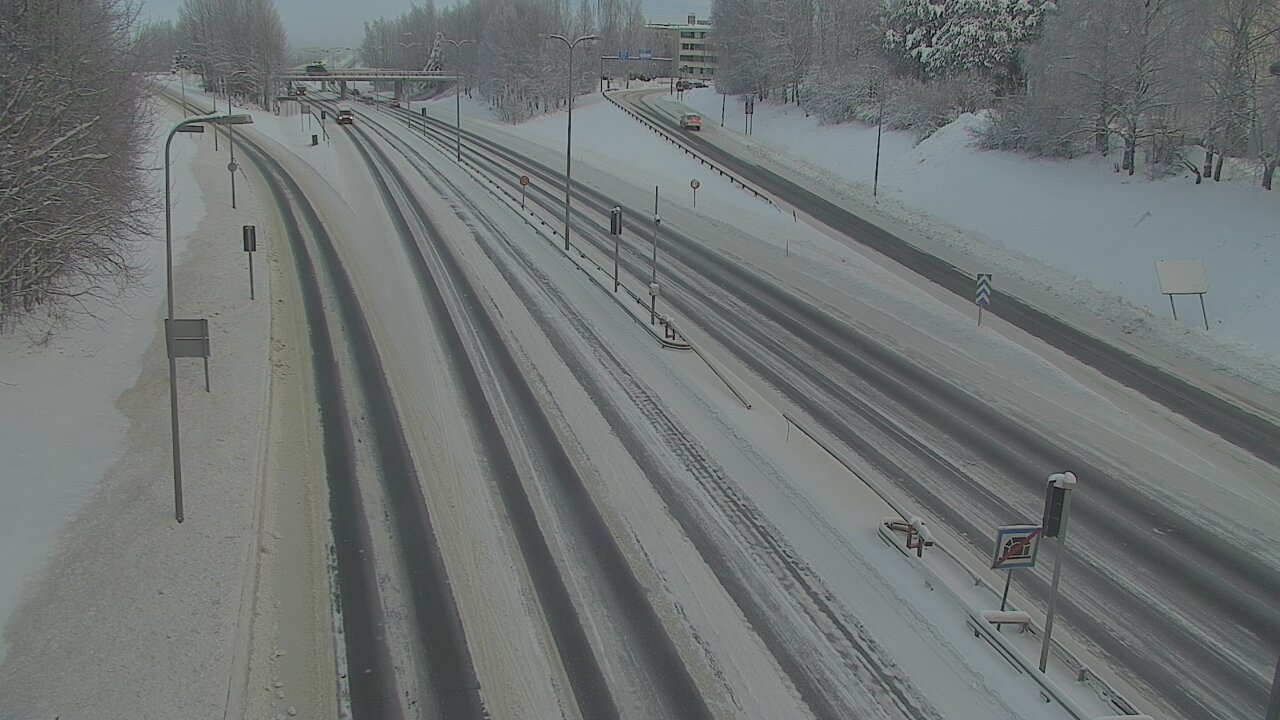 Weather Camera Image Road 4, Rovaniemi, Revontuli pohjoinen, Rovaniemi, Lappi