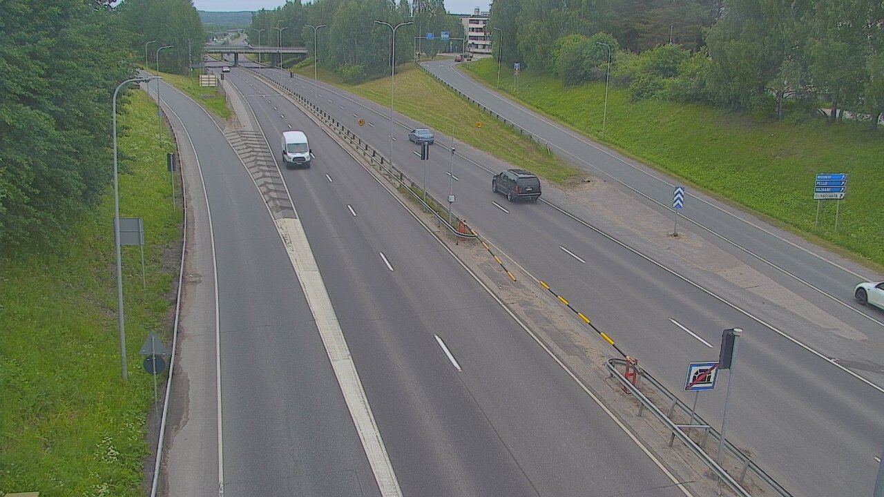 Weather Camera Image Väg 4, Rovaniemi, Revontuli pohjoinen, Rovaniemi, Lappi