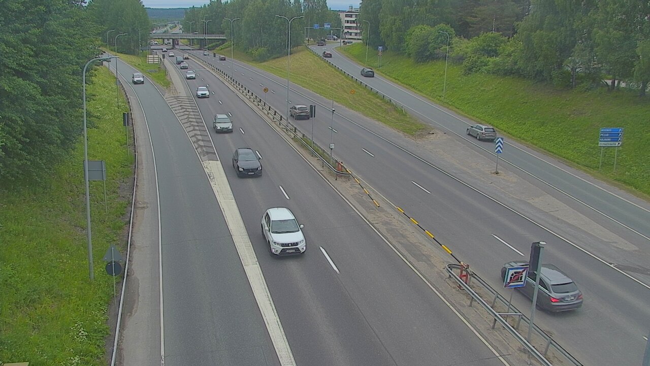 Weather Camera Image Väg 4, Rovaniemi, Revontuli pohjoinen, Rovaniemi, Lappi