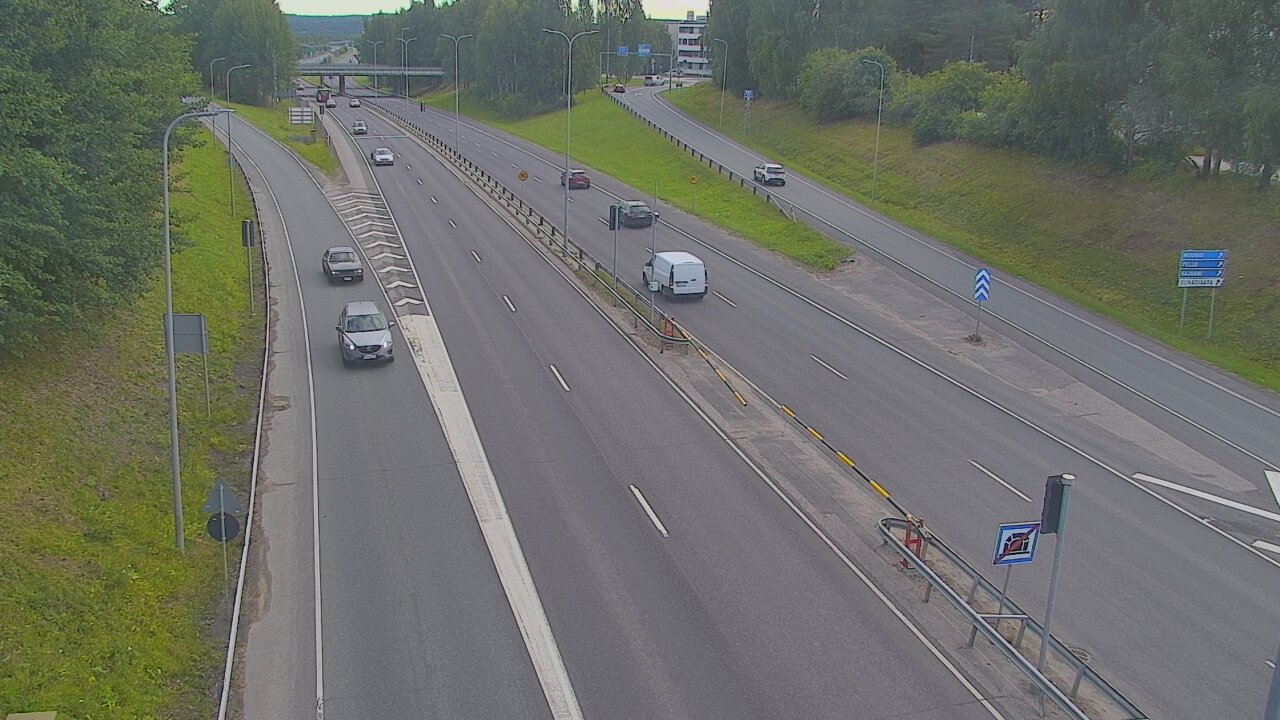 Weather Camera Image Road 4, Rovaniemi, Revontuli pohjoinen, Rovaniemi, Lappi