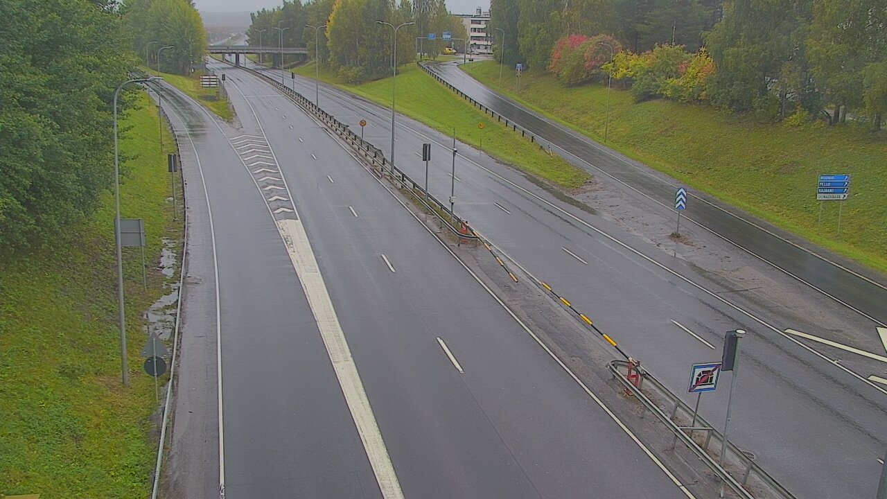 Weather Camera Image Väg 4, Rovaniemi, Revontuli pohjoinen, Rovaniemi, Lappi