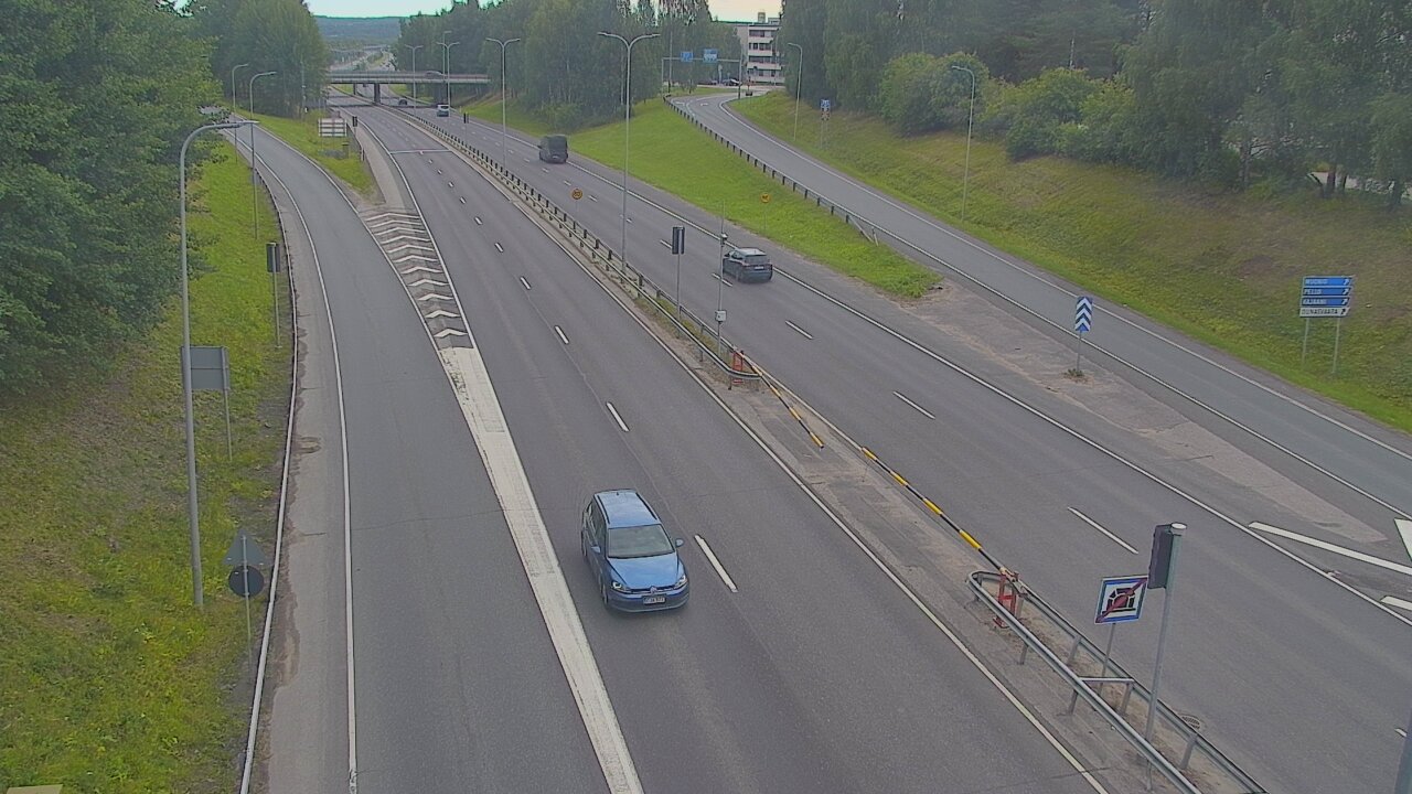 Weather Camera Image Road 4, Rovaniemi, Revontuli pohjoinen, Rovaniemi, Lappi
