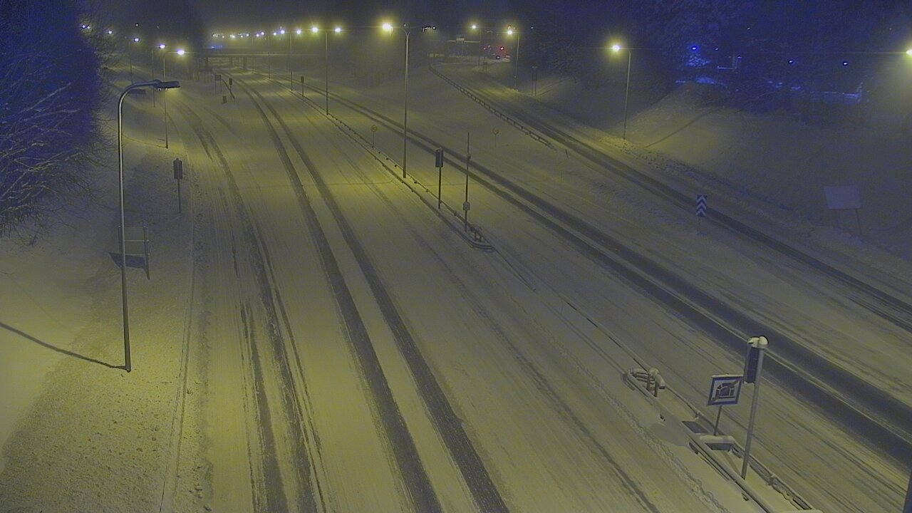 Weather Camera Image Road 4, Rovaniemi, Revontuli pohjoinen, Rovaniemi, Lappi