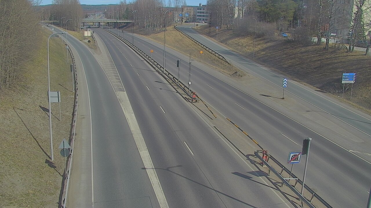 Weather Camera Image Väg 4, Rovaniemi, Revontuli pohjoinen, Rovaniemi, Lappi