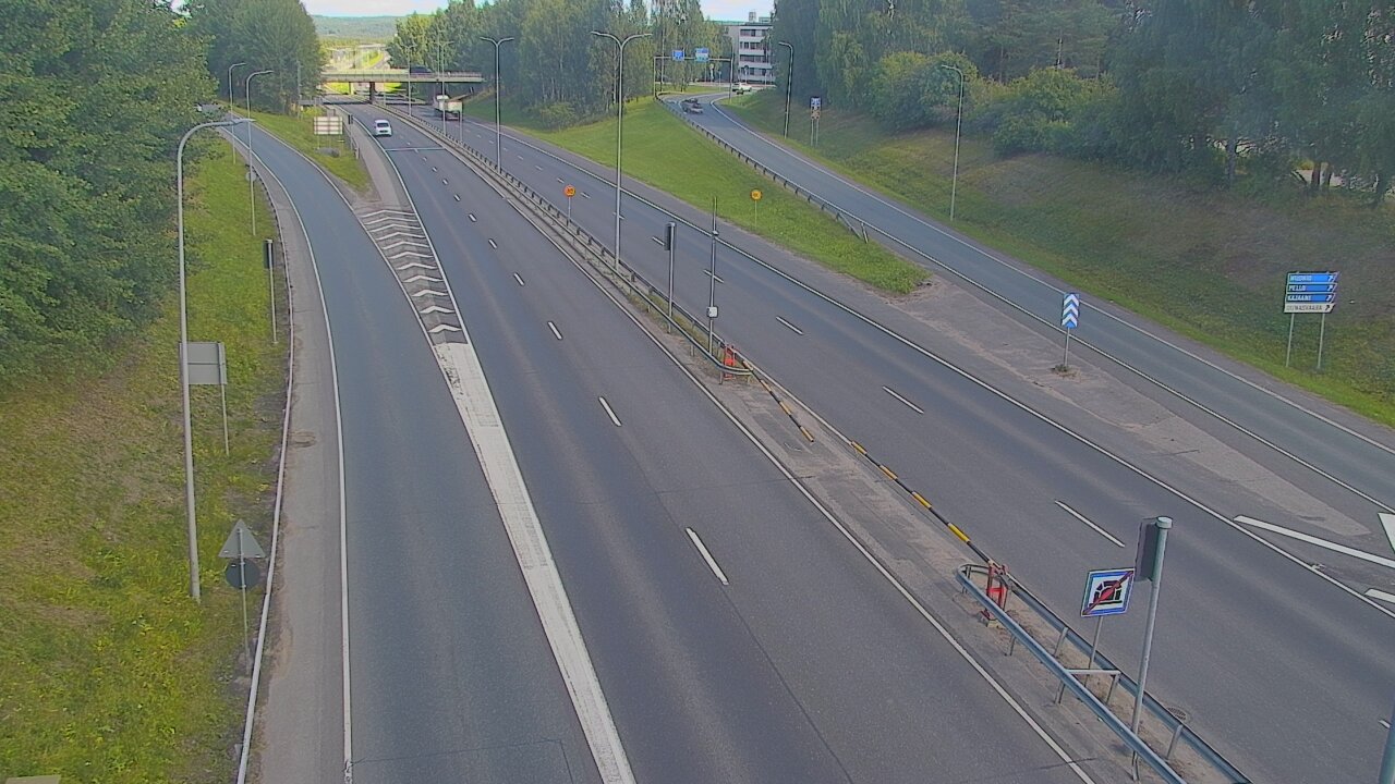 Weather Camera Image Road 4, Rovaniemi, Revontuli pohjoinen, Rovaniemi, Lappi