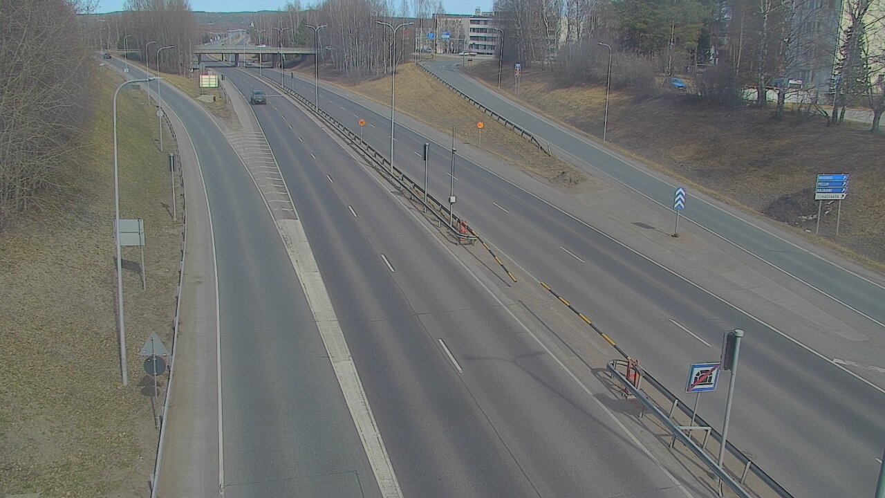 Weather Camera Image Väg 4, Rovaniemi, Revontuli pohjoinen, Rovaniemi, Lappi