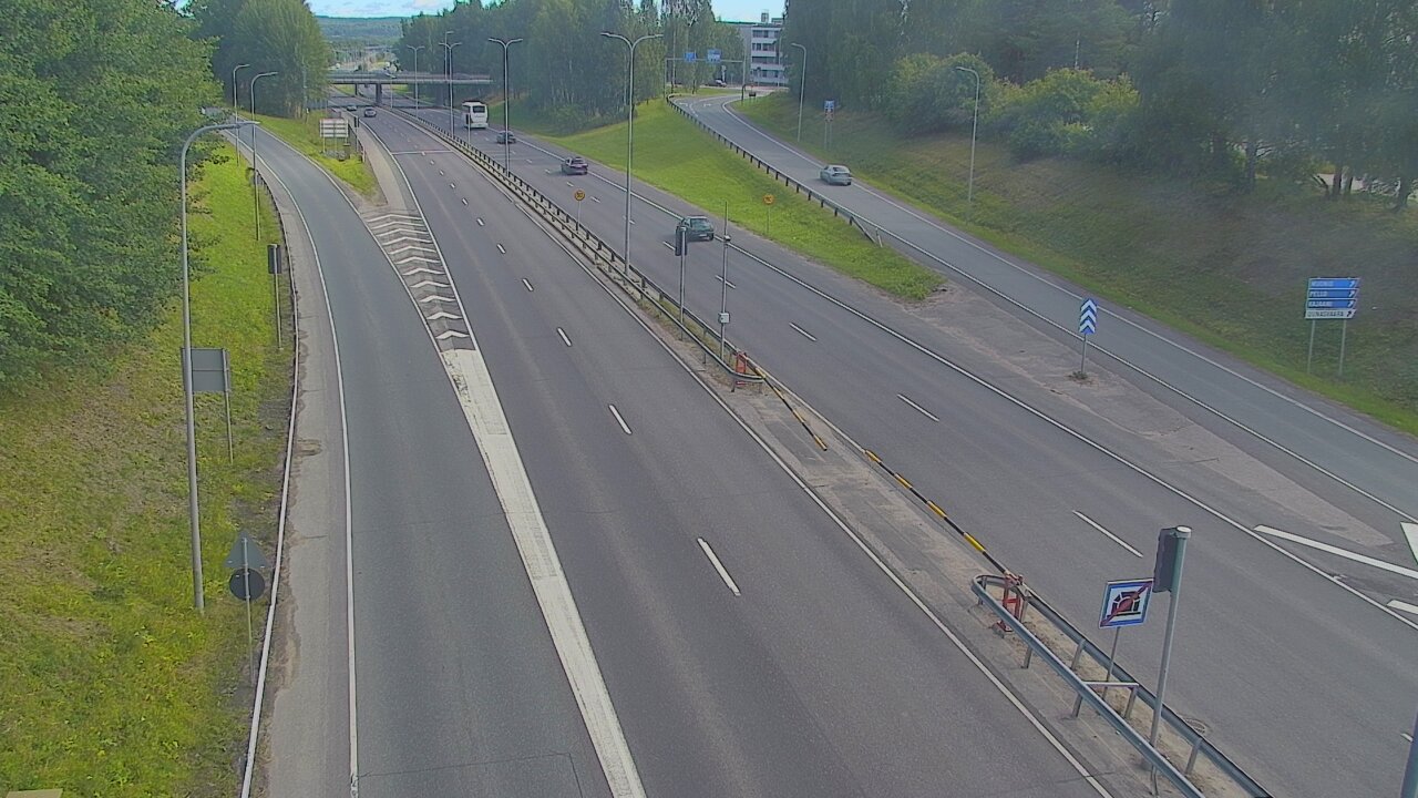 Weather Camera Image Road 4, Rovaniemi, Revontuli pohjoinen, Rovaniemi, Lappi