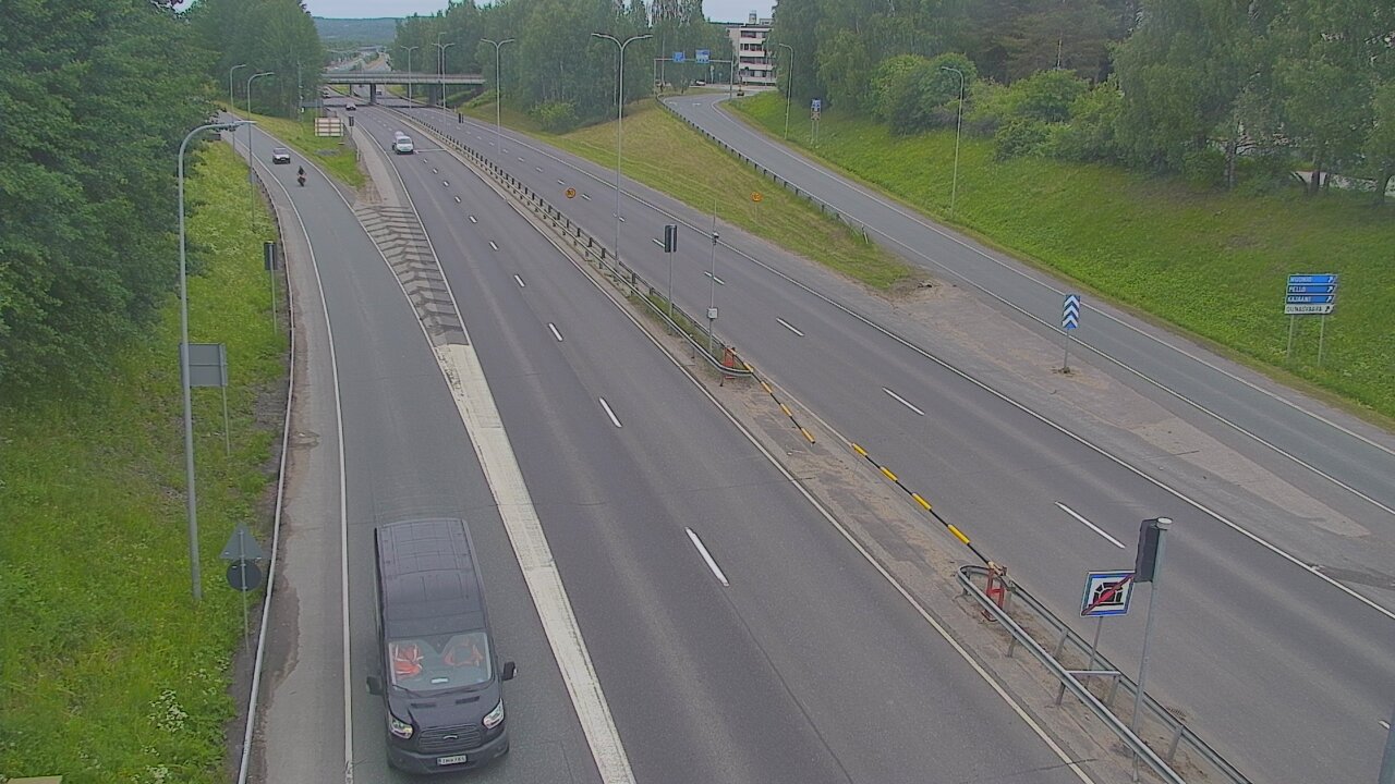 Weather Camera Image Väg 4, Rovaniemi, Revontuli pohjoinen, Rovaniemi, Lappi