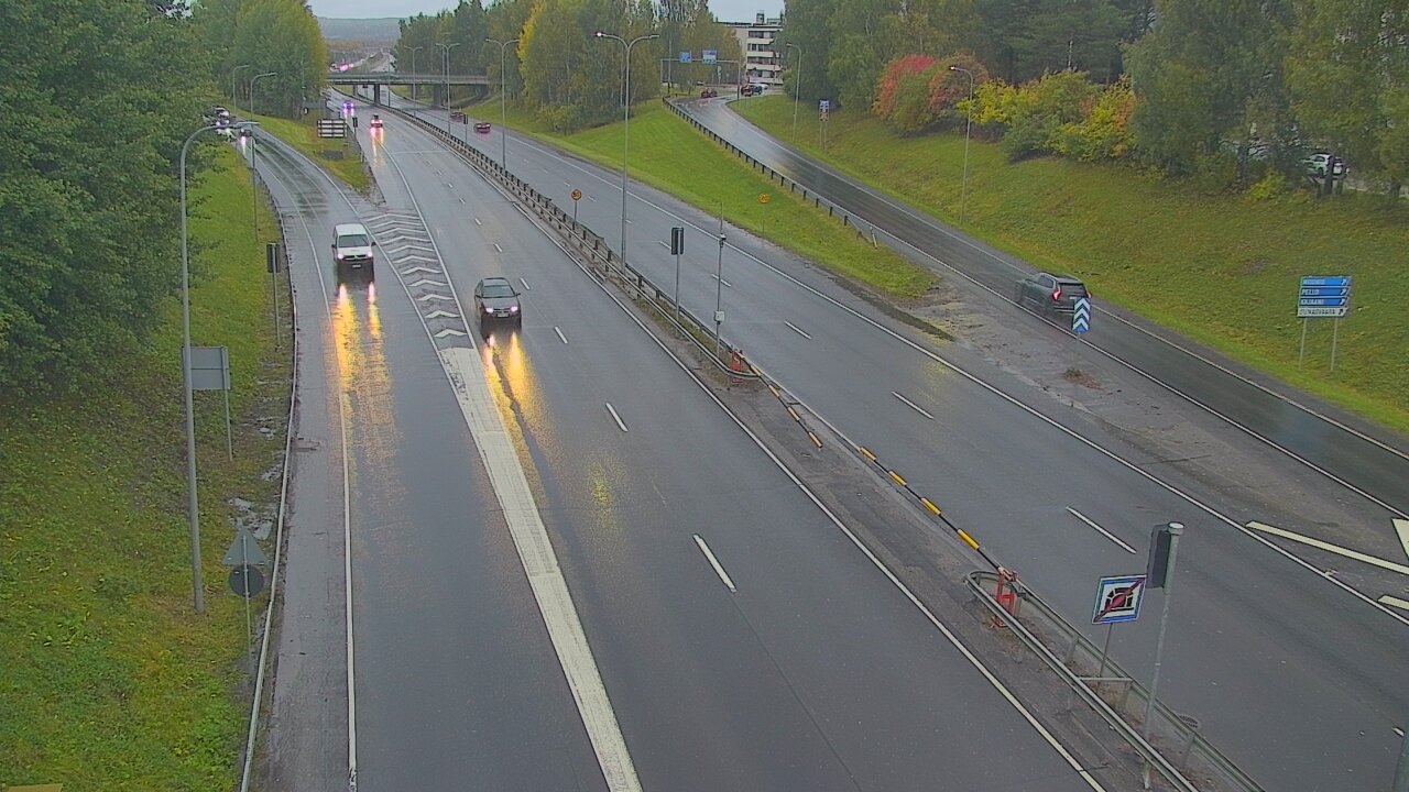 Weather Camera Image Road 4, Rovaniemi, Revontuli pohjoinen, Rovaniemi, Lappi