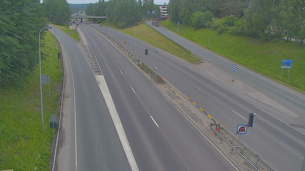 Weather Camera Image Väg 4, Rovaniemi, Revontuli pohjoinen, Rovaniemi, Lappi