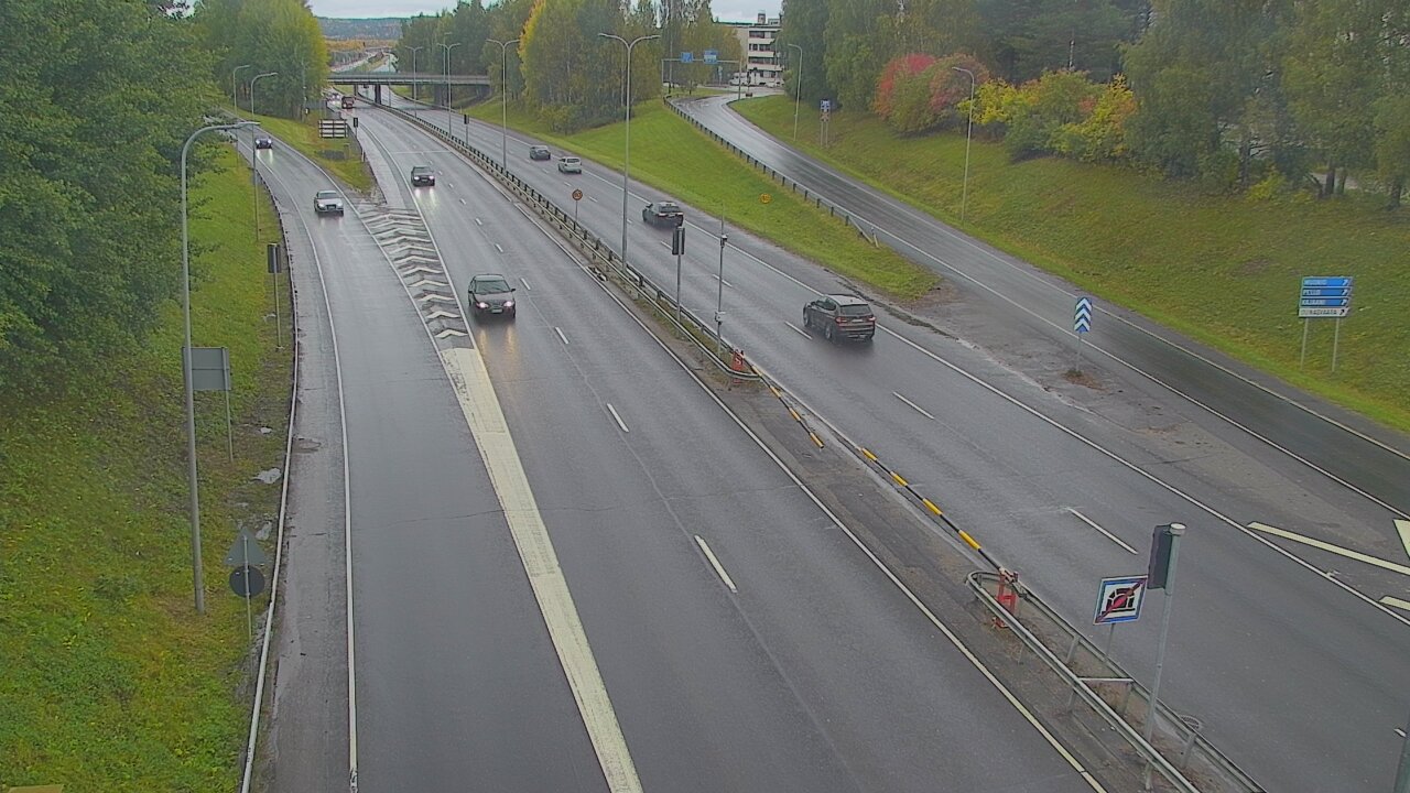 Weather Camera Image Väg 4, Rovaniemi, Revontuli pohjoinen, Rovaniemi, Lappi