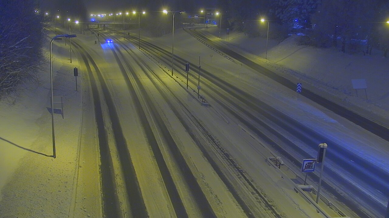 Weather Camera Image Väg 4, Rovaniemi, Revontuli pohjoinen, Rovaniemi, Lappi