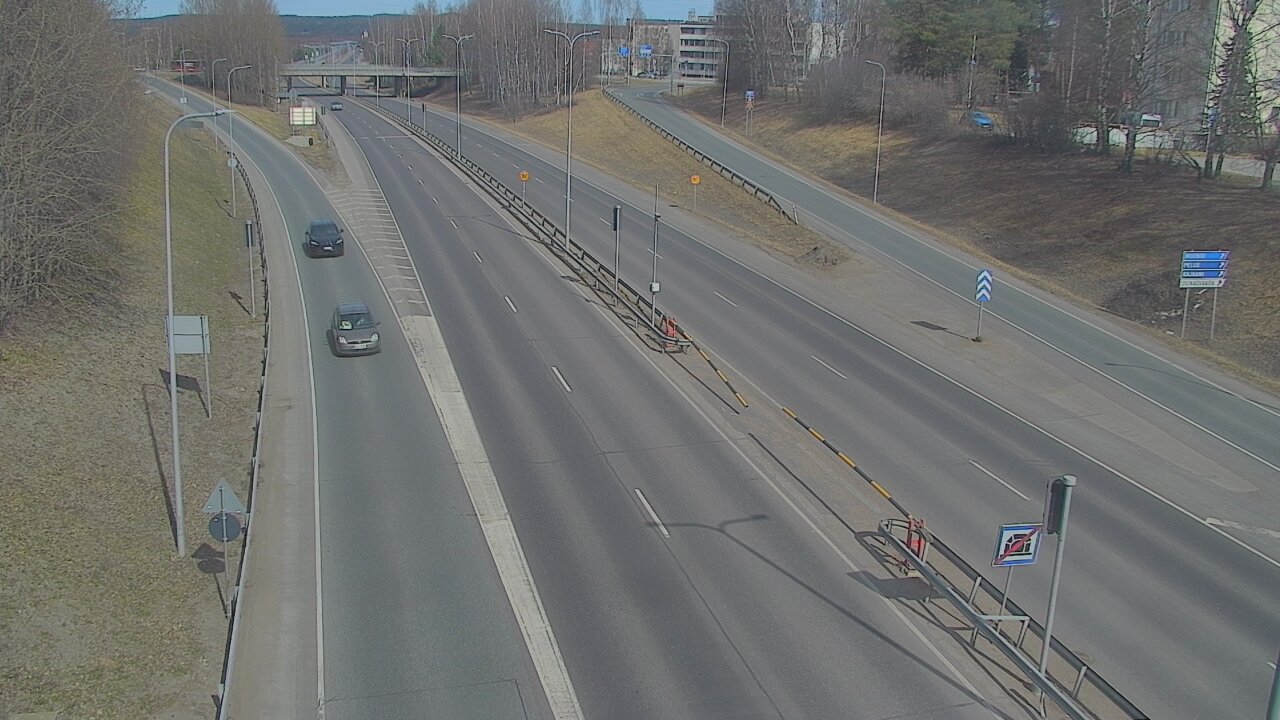 Weather Camera Image Väg 4, Rovaniemi, Revontuli pohjoinen, Rovaniemi, Lappi