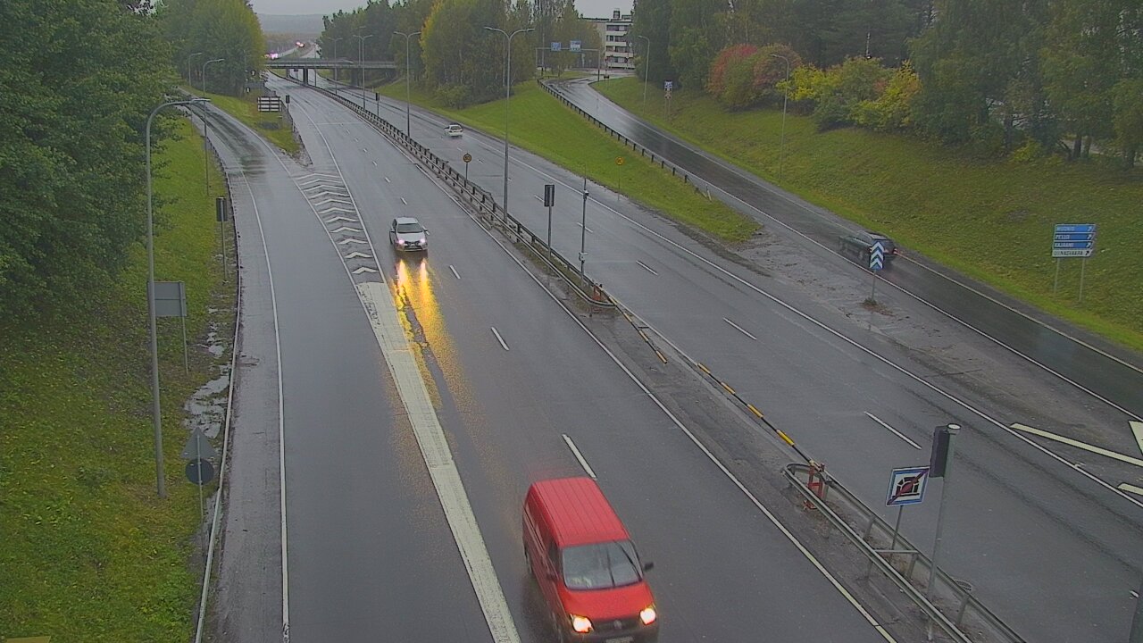 Weather Camera Image Road 4, Rovaniemi, Revontuli pohjoinen, Rovaniemi, Lappi