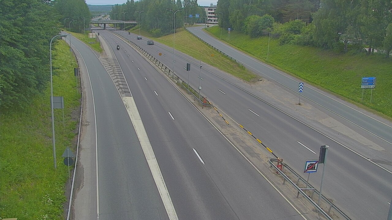 Weather Camera Image Väg 4, Rovaniemi, Revontuli pohjoinen, Rovaniemi, Lappi