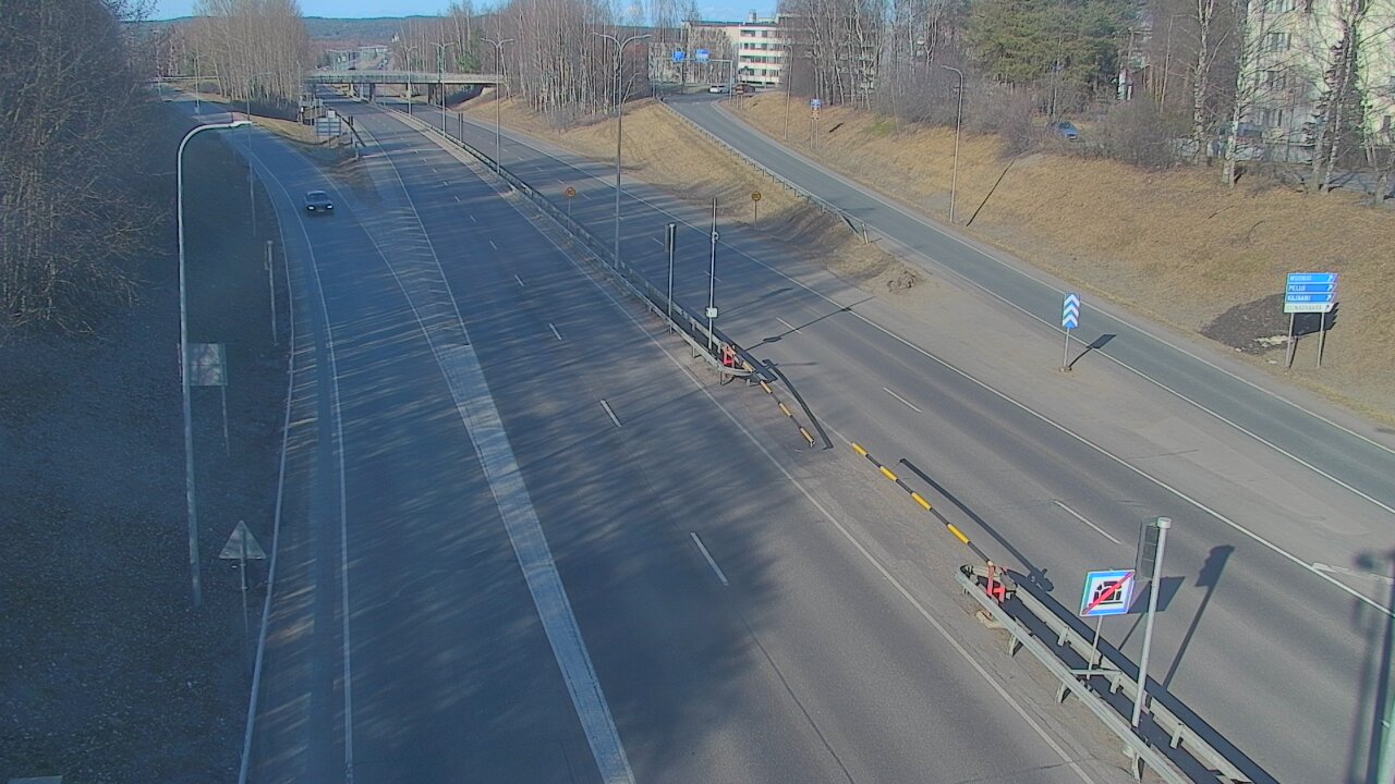 Weather Camera Image Väg 4, Rovaniemi, Revontuli pohjoinen, Rovaniemi, Lappi