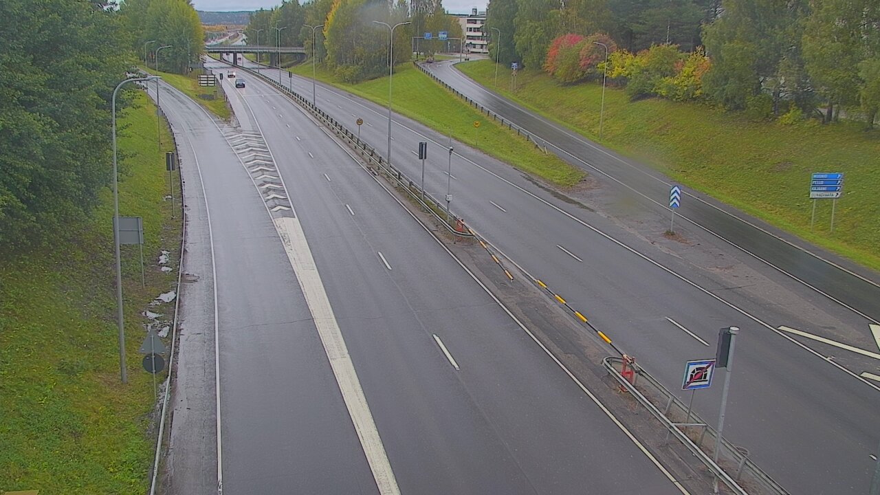 Weather Camera Image Väg 4, Rovaniemi, Revontuli pohjoinen, Rovaniemi, Lappi
