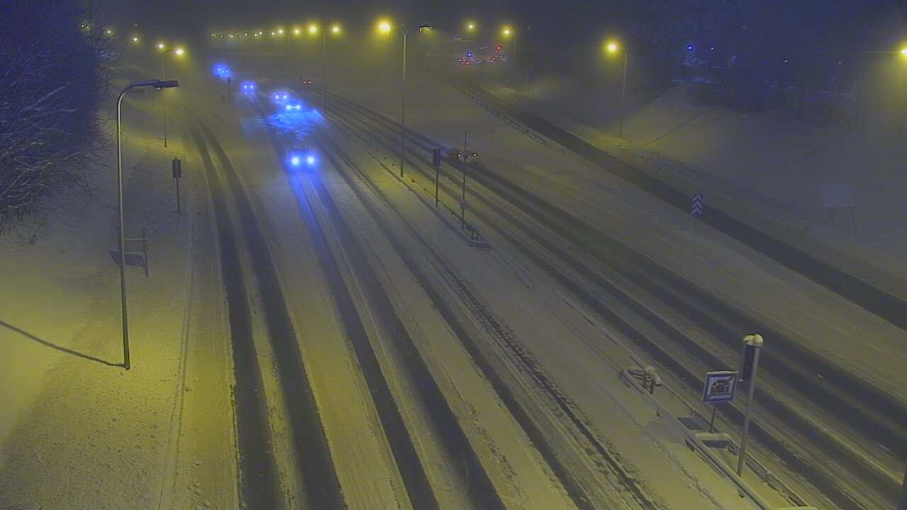 Weather Camera Image Väg 4, Rovaniemi, Revontuli pohjoinen, Rovaniemi, Lappi