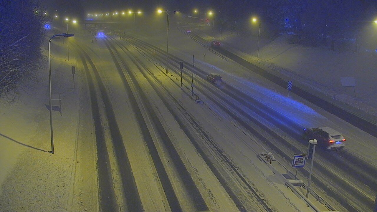 Weather Camera Image Väg 4, Rovaniemi, Revontuli pohjoinen, Rovaniemi, Lappi