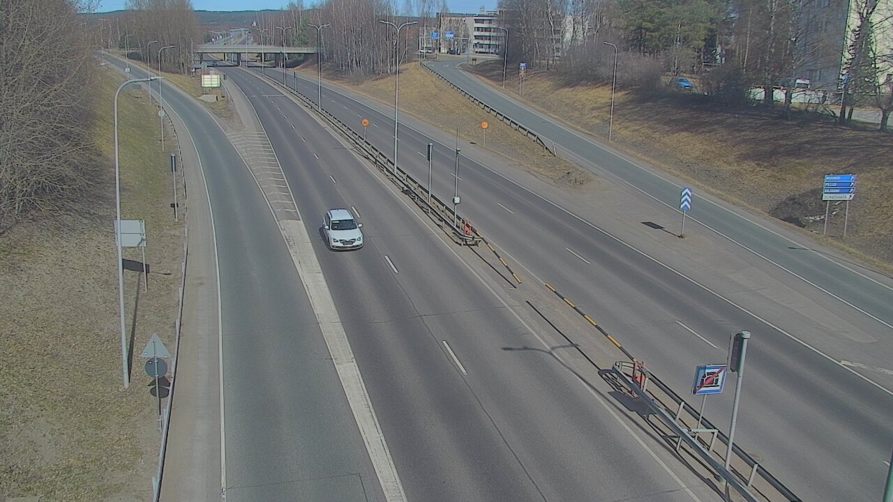 Weather Camera Image Väg 4, Rovaniemi, Revontuli pohjoinen, Rovaniemi, Lappi