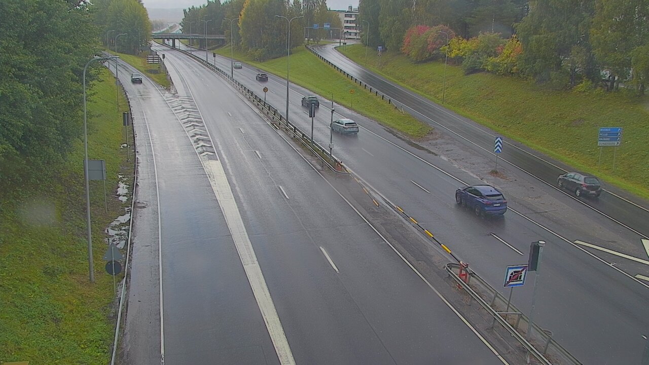 Weather Camera Image Väg 4, Rovaniemi, Revontuli pohjoinen, Rovaniemi, Lappi