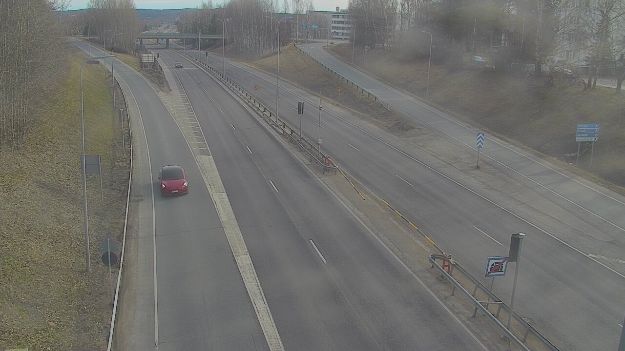 Weather Camera Image Väg 4, Rovaniemi, Revontuli pohjoinen, Rovaniemi, Lappi