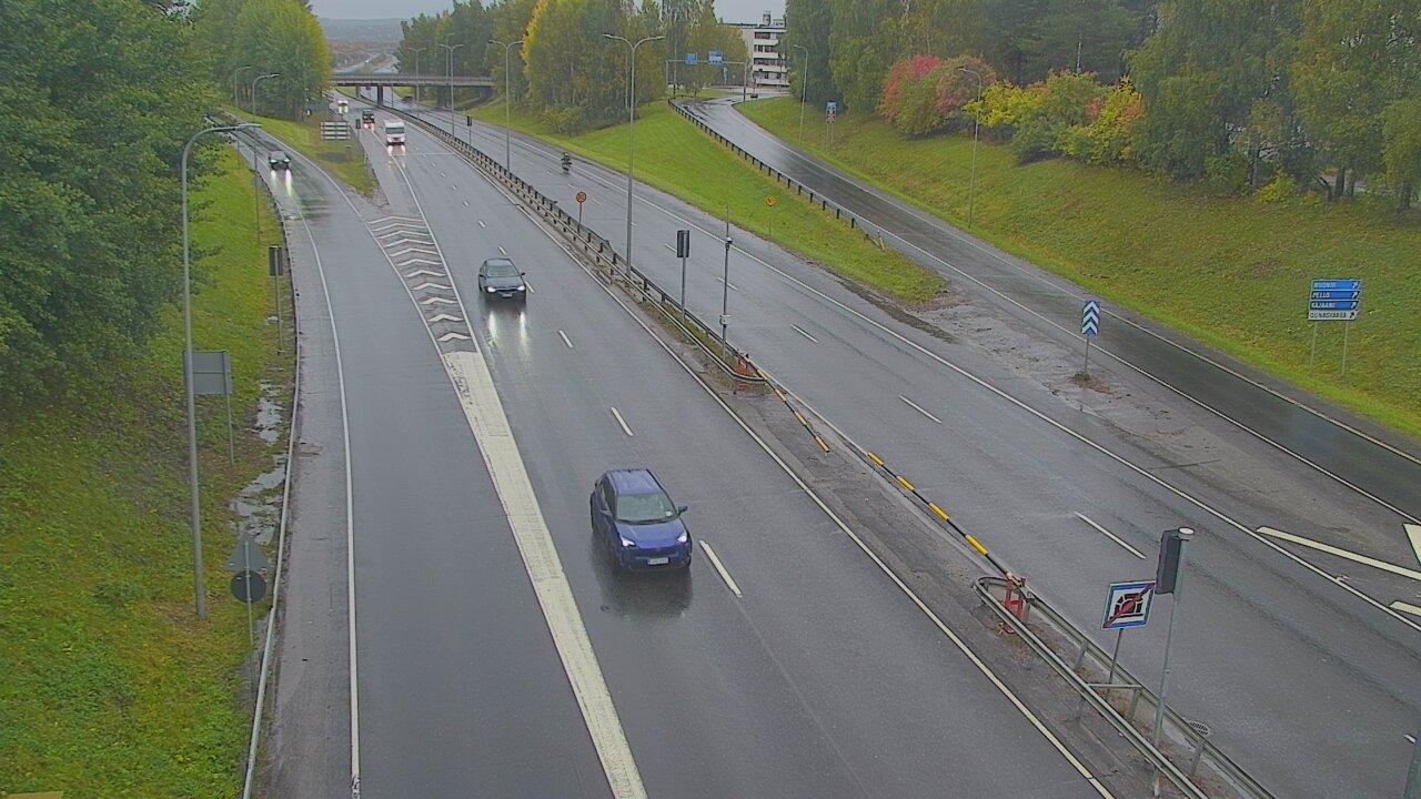 Weather Camera Image Väg 4, Rovaniemi, Revontuli pohjoinen, Rovaniemi, Lappi