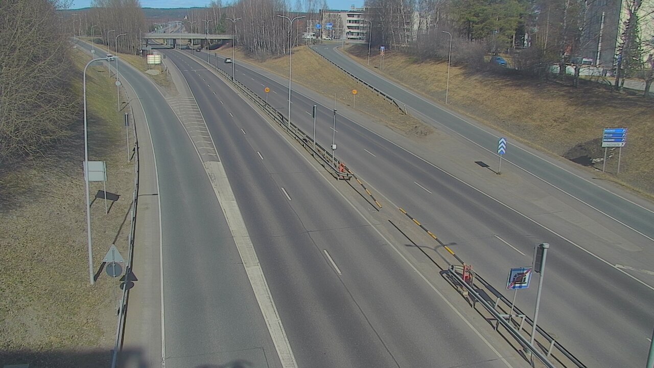 Weather Camera Image Väg 4, Rovaniemi, Revontuli pohjoinen, Rovaniemi, Lappi