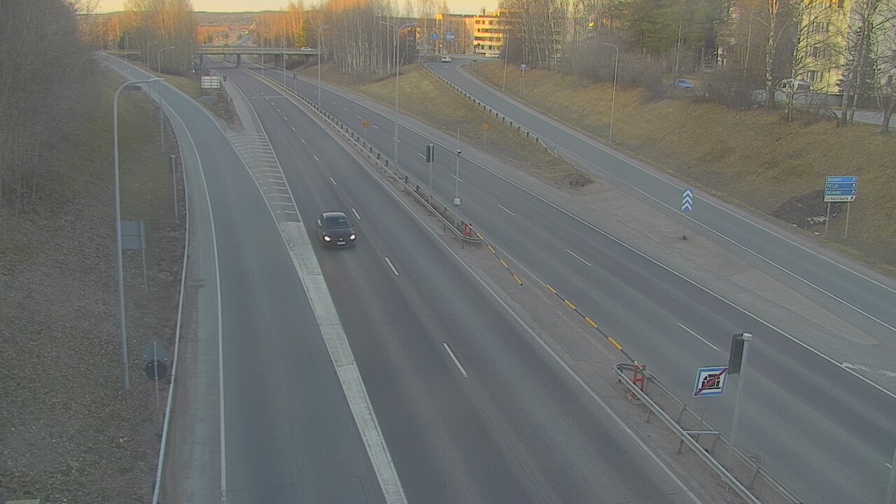 Weather Camera Image Väg 4, Rovaniemi, Revontuli pohjoinen, Rovaniemi, Lappi