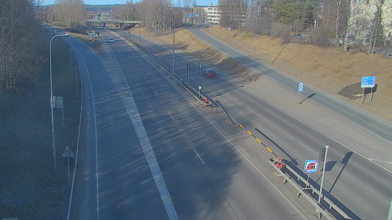 Weather Camera Image Väg 4, Rovaniemi, Revontuli pohjoinen, Rovaniemi, Lappi