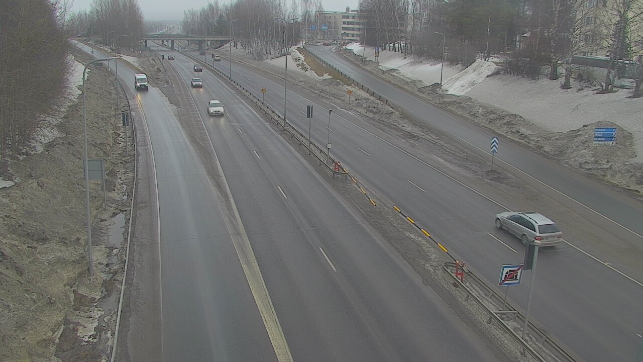 Weather Camera Image Väg 4, Rovaniemi, Revontuli pohjoinen, Rovaniemi, Lappi