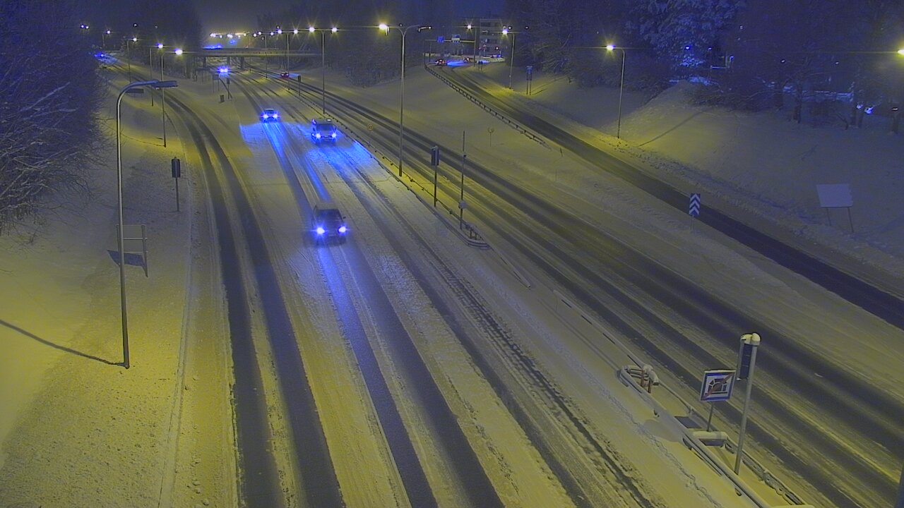 Weather Camera Image Väg 4, Rovaniemi, Revontuli pohjoinen, Rovaniemi, Lappi