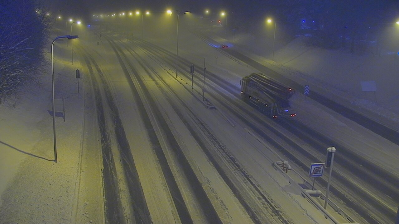 Weather Camera Image Väg 4, Rovaniemi, Revontuli pohjoinen, Rovaniemi, Lappi