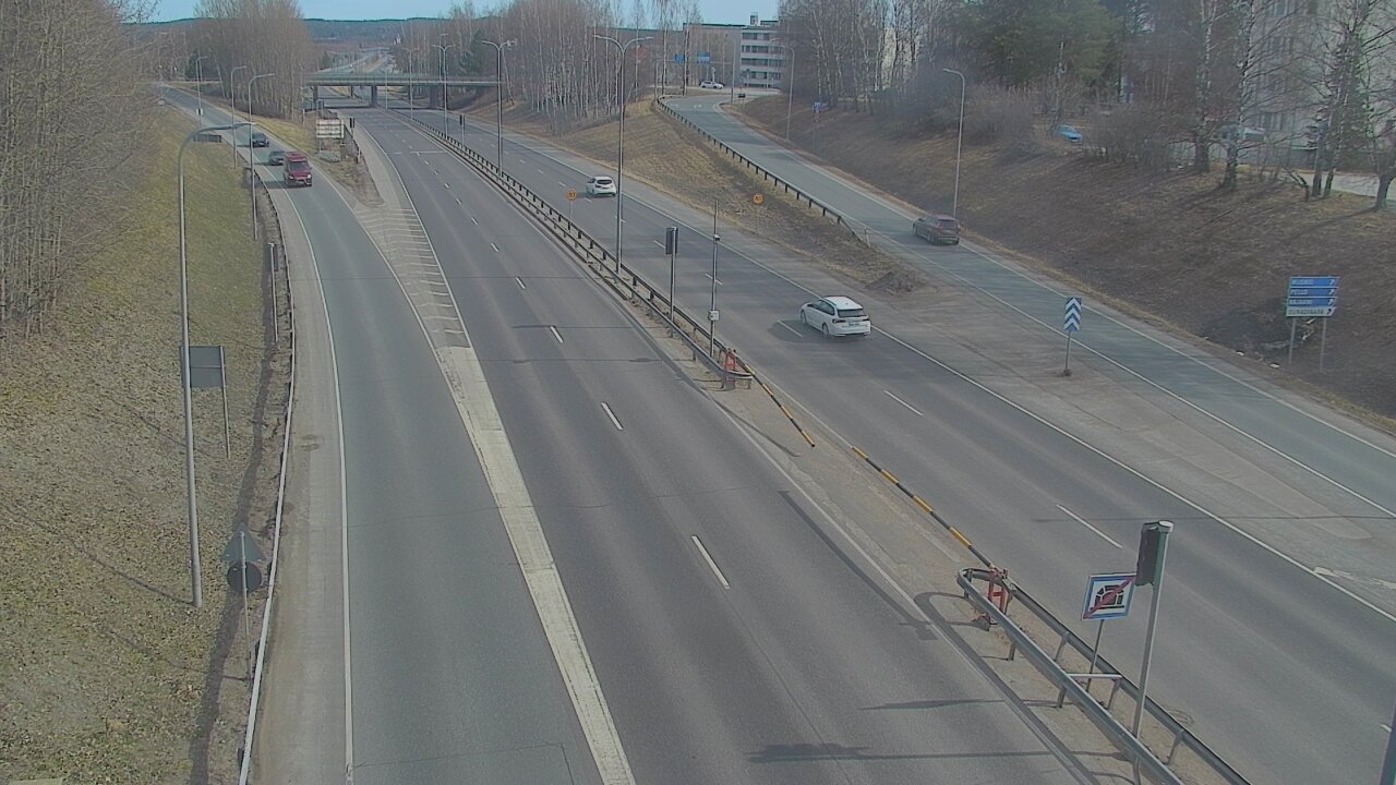 Weather Camera Image Väg 4, Rovaniemi, Revontuli pohjoinen, Rovaniemi, Lappi