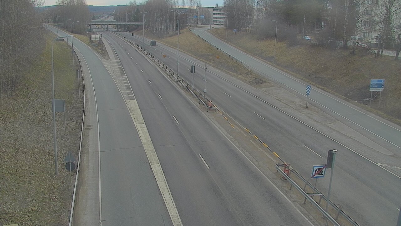 Weather Camera Image Väg 4, Rovaniemi, Revontuli pohjoinen, Rovaniemi, Lappi