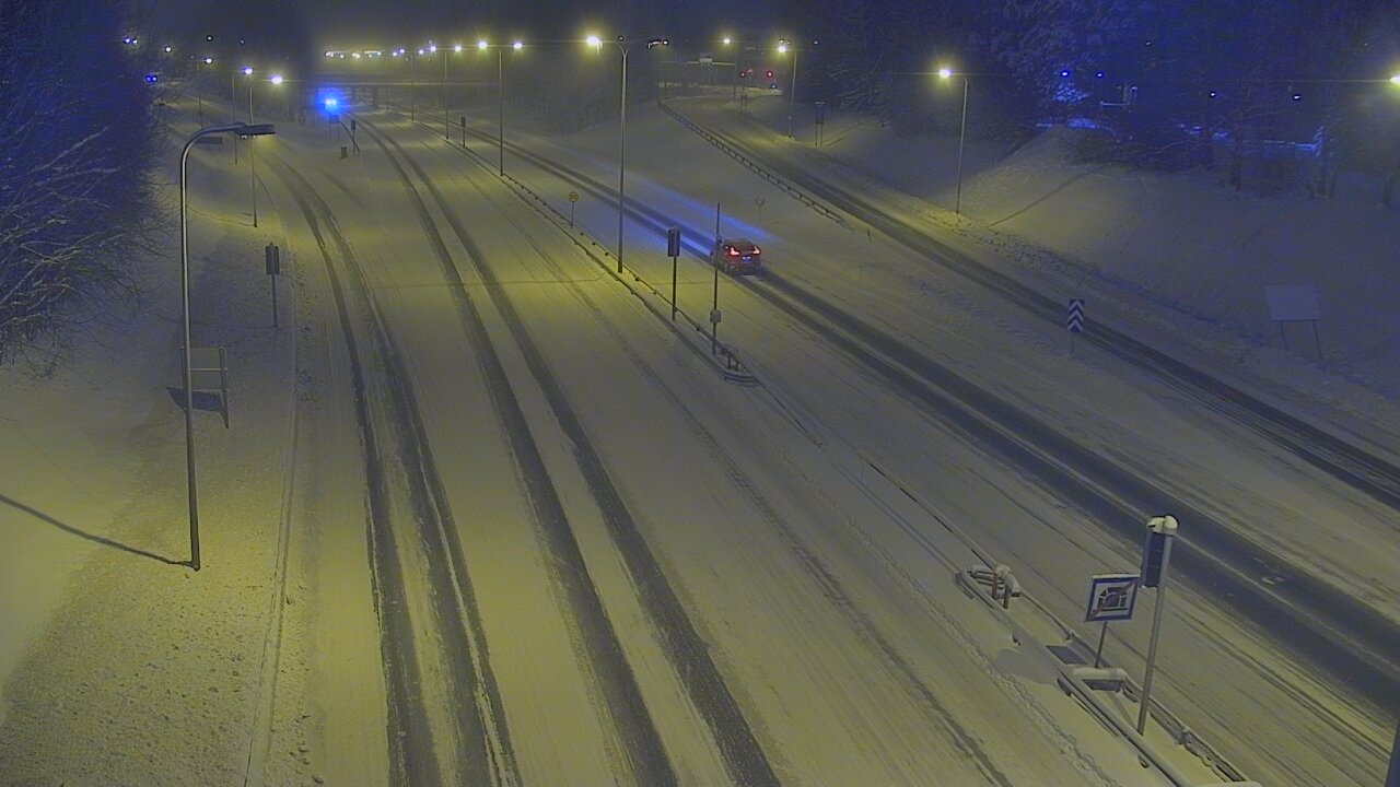 Weather Camera Image Road 4, Rovaniemi, Revontuli pohjoinen, Rovaniemi, Lappi