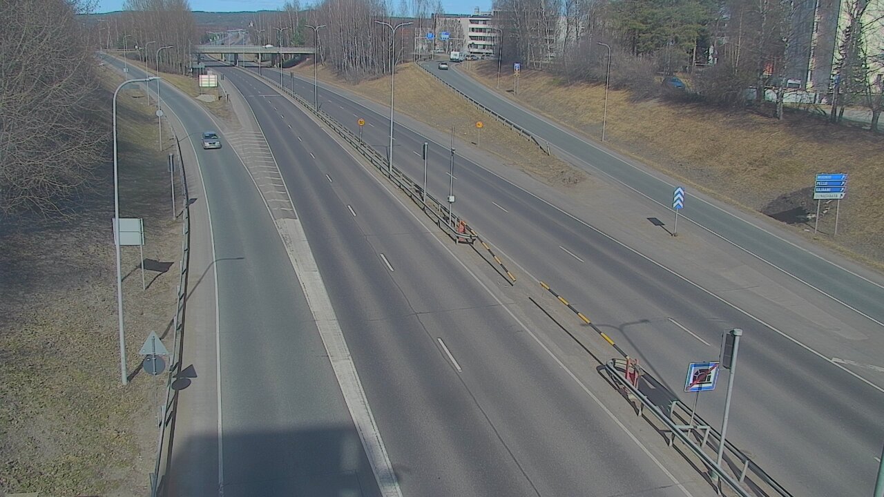 Weather Camera Image Väg 4, Rovaniemi, Revontuli pohjoinen, Rovaniemi, Lappi