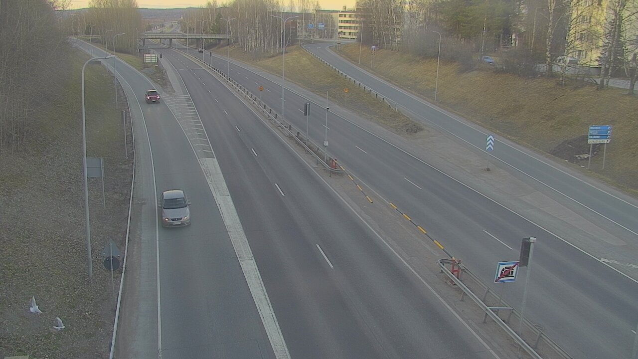 Weather Camera Image Väg 4, Rovaniemi, Revontuli pohjoinen, Rovaniemi, Lappi