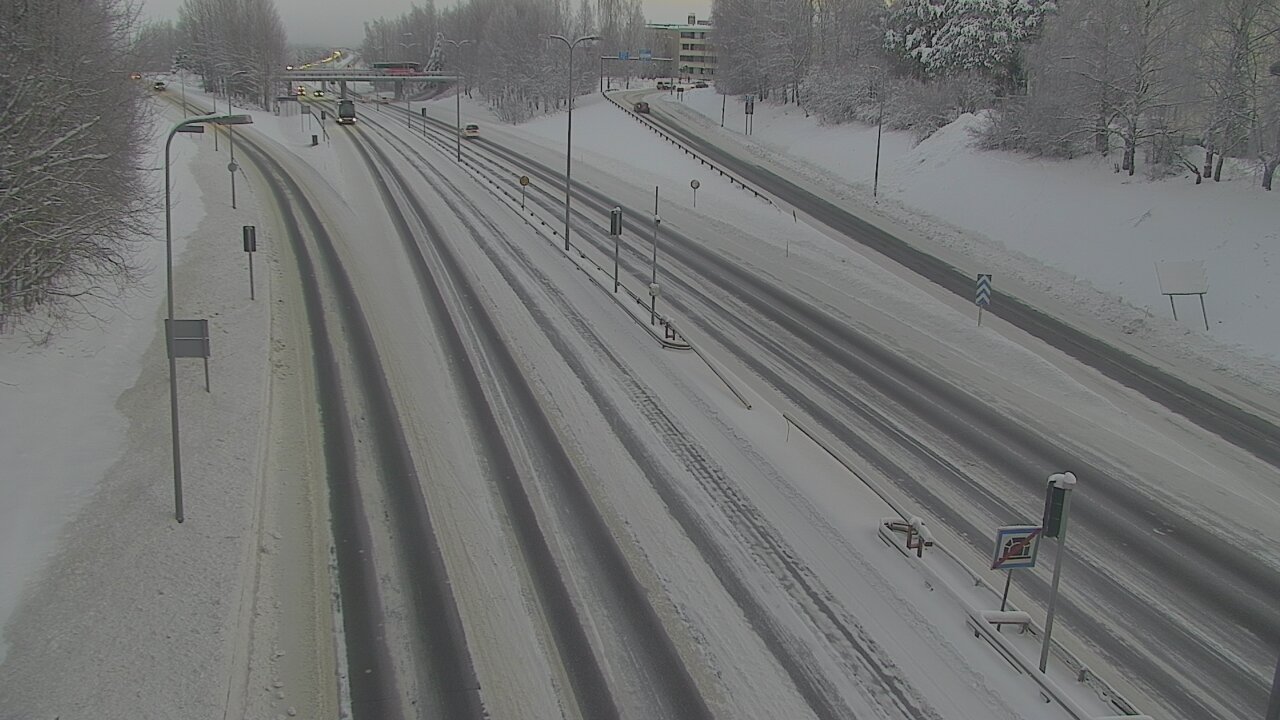 Weather Camera Image Road 4, Rovaniemi, Revontuli pohjoinen, Rovaniemi, Lappi