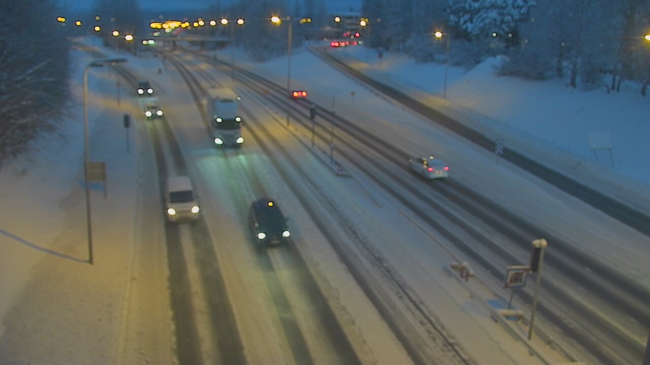 Weather Camera Image Road 4, Rovaniemi, Revontuli pohjoinen, Rovaniemi, Lappi